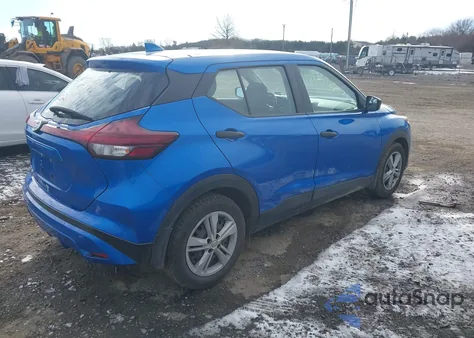 2021 Nissan Kicks S Xtronic Cvt из США, поврежденный, VIN 3N1CP5BV7ML542111